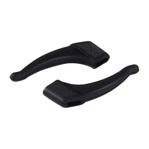 Non-Slip Eyeglass Grips Silicone Ear Hooks Black