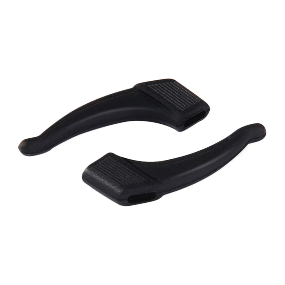 Black Cozy Home Non-Slip Glasses Grips, Anti-Slip Ear Hooks For Eyeglasses, Silicone Retainer Holder Â