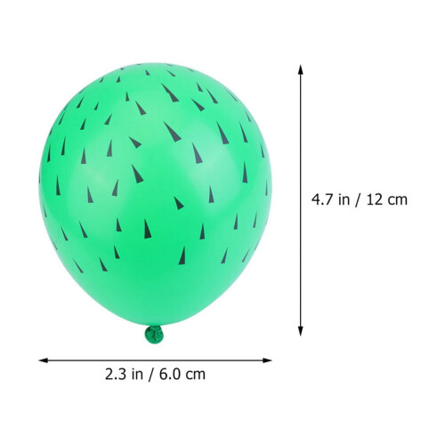 Cactus Emulsion Balloons Decoration 20 Pcs 1