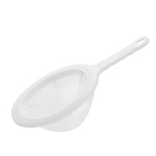 Colador de malla fina, colador de tamiz, colador de leche de soja, coladores de alimentos de malla de plástico reutilizables con mango para té,