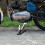 Silver Adjustable Motorcycle Kickstand Chrome 4