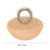 2er-Pack Pull-Up-Griffball 75 mm Buche-Halbkugel 2