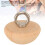2er-Pack Pull-Up-Griffball 75 mm Buche-Halbkugel 10