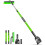Snow Brush with Ice Scraper Extendable 360 Pivoting Green 1
