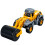 Engineering Vehicle Toy with Push-Pull Action, ABS Plastic, 2