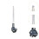 Motorcycle Flag Mount Metal Flagpole Holder 1.3M 6