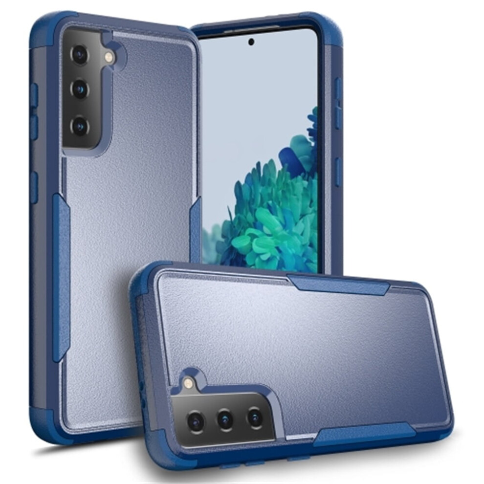 Heavy Duty 3-Layer Bumper Case For Samsung Galaxy S21 5G 6.2-Inch Â Shockproof, Dropproof, Full-Body Protection, +Mint Blue 9489952222738