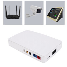 Mini-USV mit 8000mAh Akku-Backup für Zutrittskontrolle & Kameras, Weiß