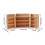 Mini Display Shelf Set 3pcs for Dollhouse and Mini Scenes 3