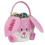 Easter Storage Basket with Plush Eggs Bunny Theme 1 Pack 1