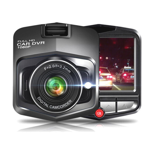 Liquidação! Câmera veicular portátil lulshou Dashcam de 2,4 polegadas HD 1080P com gravador DVR, gravação em loop e visão noturna. 2