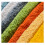 Brushed Rabbit Fur Fabric Grey 36 x 63 Inch 2