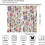 Spring Floral Curtains Bohemian Botanical Pattern 2 Panels 2