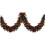 Weihnachts-Lametta-Girlande, Rot, Grün, Metallic, 2 m 1