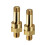 2PCS Studs Side Post Battery Terminal Adapter Standard Battery Side Post Extender Studs Brass and Long 5