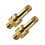 2PCS Studs Side Post Battery Terminal Adapter Standard Battery Side Post Extender Studs Brass and Long 6