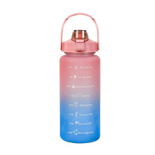 Universelle Sport-Trinkflasche aus Kunststoff, Fahrradbecher für Männer und Frauen mit sicherem Klappdeckel