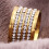 Women's Stainless Steel Wedding Band Ring with Cubic 3