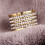 Women's Stainless Steel Wedding Band Ring with Cubic 4