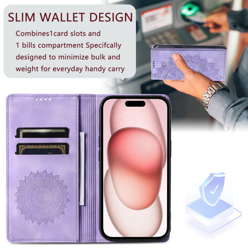 Θήκη πορτοφολιού Flip Wallet για Google Pixel7Pro – Δερμάτινη μαγνητική θήκη με θήκη καρτών 1