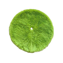 Jupe de sapin de Noël à carreaux rouges et flocons de neige, 122 cm (48 pouces)