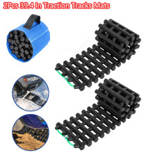 2Pcs Traction Tracks Mats, 100cm Tire Recovery Pads w/Bag – Compatible with SUVs, Trucks, Jeeps