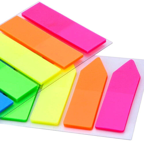 Fluorescent Marking Stickers PET Neon 125 Sheets 2