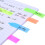 Fluorescent Marking Stickers PET Neon 125 Sheets 6