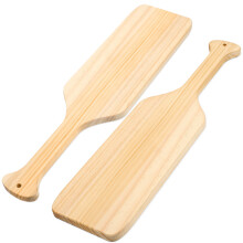 2 Pcs Home Decor Paddle for Adults Unfinished Wooden Boards Gift