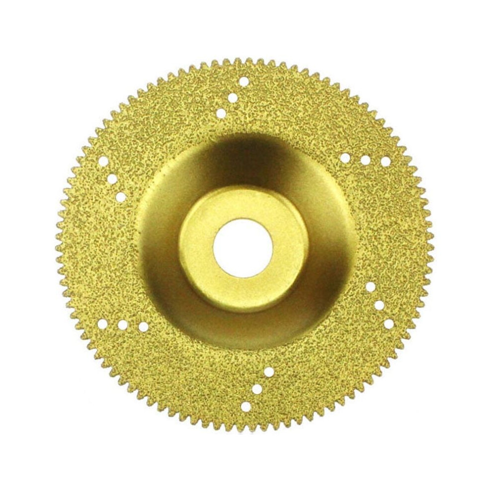 Be-Tool Stone Grinding Wheel Diamond Grinding Wheel Diamond Cutting Grinding Disc Edges Gold (Cutting/Grinding Dual-Use Cutting Grinding Disc) 9489952753775