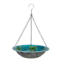 Hummingbird Feeder Wrought Iron Outdoor Hanging 1 Piece