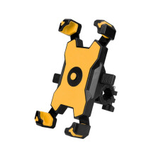 Motorcycle Phone Mount Metal Lock Handlebar Clamp 1