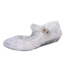 Sandały księżniczki dla dzieci, buty wizytowe dla dzieci, buty na koturnie, dziewczęce, galaretkowe, buty do koszykówki, buty do tańca dla
