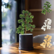 Artificial Pine Needle Branches – Realistic Green Foliage, Durable Plastic, Indoor/Outdoor Use, 5.9x13.3in, Compatible with Home & Garden Decor