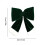 Christmas silk bow decoration red multicolor large 3