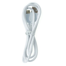 Mini USB töltőkábel Micro USB fehér 100x0,8x0,3 cm