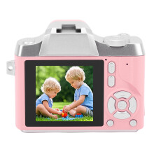 48MP HD Retro Schlüsselanhänger-Kamera für Teens, 1,54" TFT-Bildschirm, Rosa