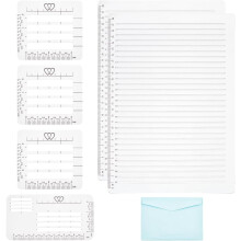 Stencil Set Envelope Addressing Straight Line Writing Ruler