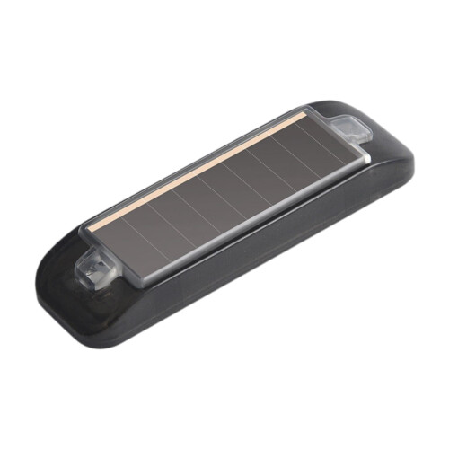 LED warning light solar powered waterproof blue 1