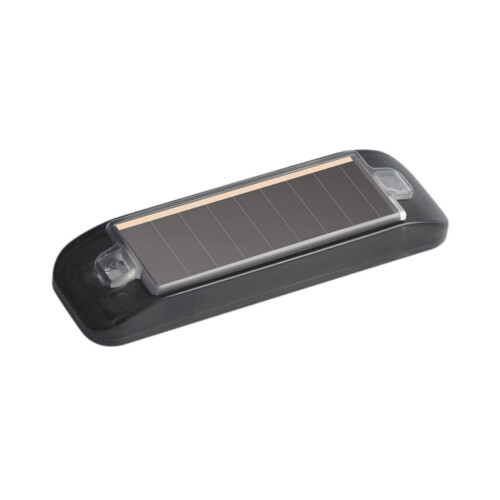 LED warning light solar powered waterproof blue 2