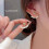 S925 Sterling Silver Stud Earrings Vintage Design 8