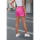Women's Solid Drawstring Shorts with Pockets - Casual Lounge Elastic Waist 7