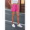 Women's Solid Drawstring Shorts with Pockets - Casual Lounge Elastic Waist 8