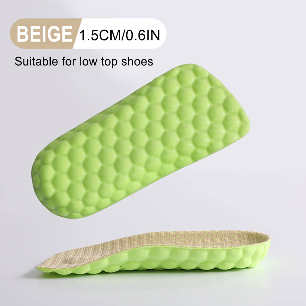 EGYMEN Invisible Height Increase Insoles with Arch Support