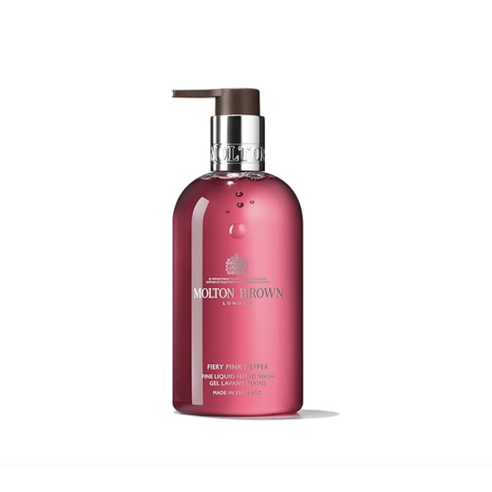 Molton Fiery Pepper Fine Liquid Hand Wash 300Ml/10Oz Brown/Pink