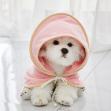 Peignoir en microfibre pour chien, serviette super absorbante et lavable pour