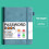 Caderno de senhas de capa dura verde 5,2 x 7,6 polegadas com 8