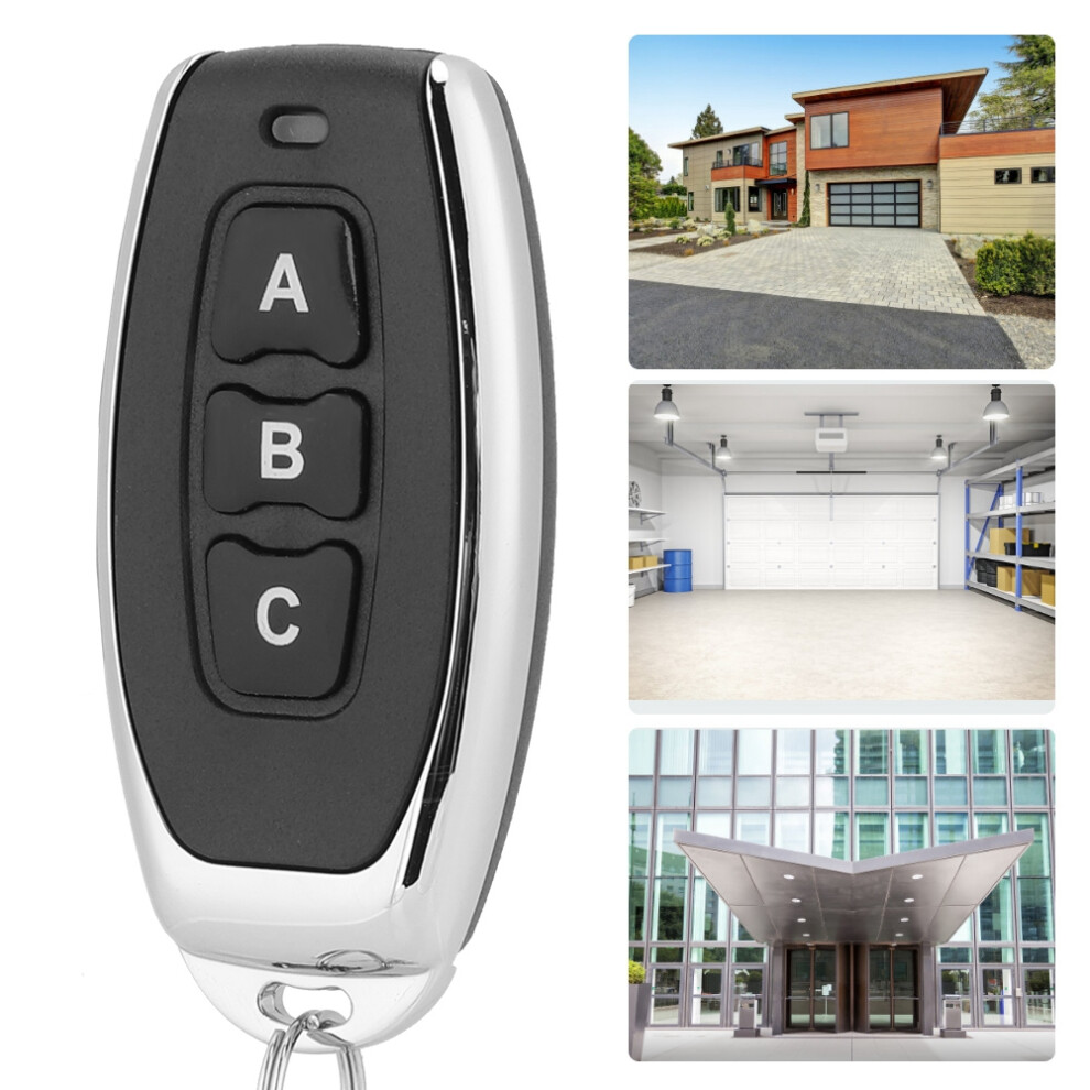 Universal Metal Remote Control 3 Keys 100M For Gate/Garage Door"Ã 4171393286039