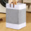 Laundry Basket Gray Foldable Fabric Hamper 1 Pack 3