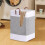 Foldable Laundry Basket 13x13x21 Inch with Handles 4